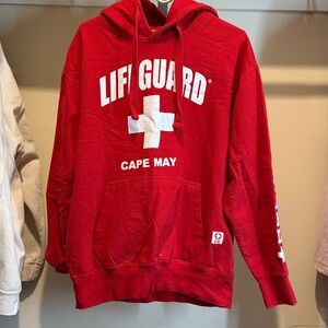 Lifeguard Red Hoodie
